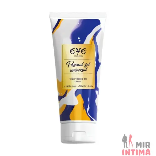 Универсальный увлажняющий гель на водной основе с молочной кислотой OYO Personal Gel Universal, 50 мл