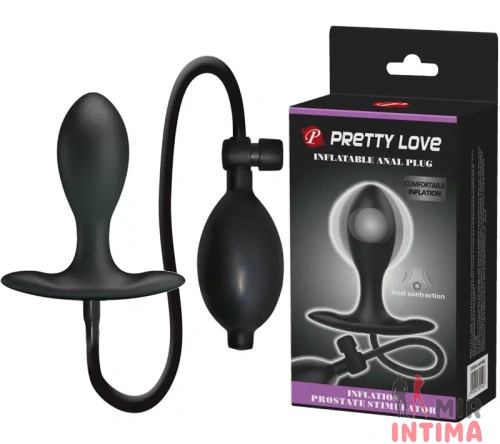 Расширяющийся анальный стимулятор Pretty Love  Inflable Anal Plug