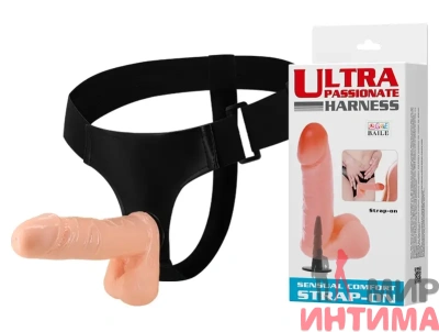 Страпон - фаллоимитатор Ultra passionate Harness Strap-on - 7