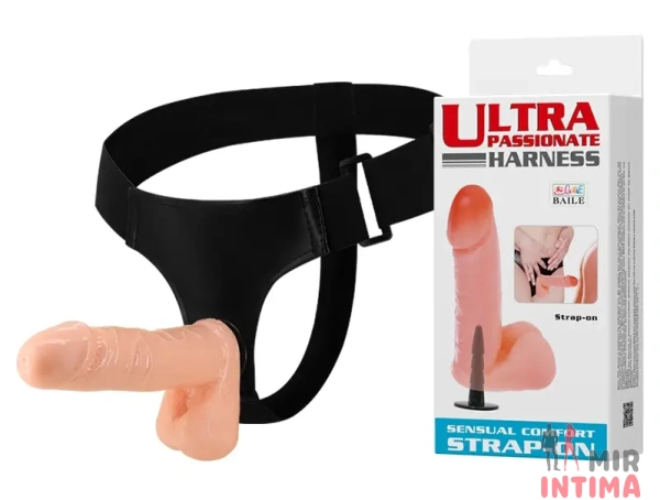 Страпон - фаллоимитатор Ultra passionate Harness Strap-on - 7 Страпон - фаллоимитатор Ultra passionate Harness Strap-on - 7