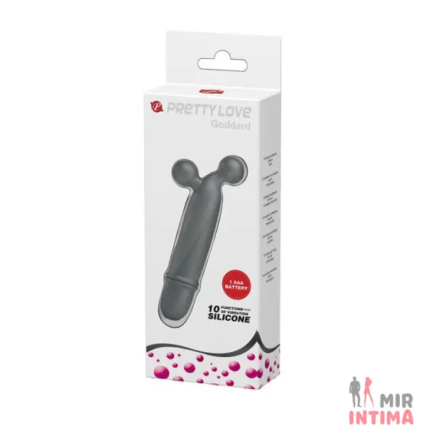MIBI-014535-4-Гелевый-и-силиконовый-женский-вибратор - 6 Гелевый-и-силиконовый-женский-вибратор-Вибромассажер с асимметричной головкой "GODDARD" от Pretty Love - 6