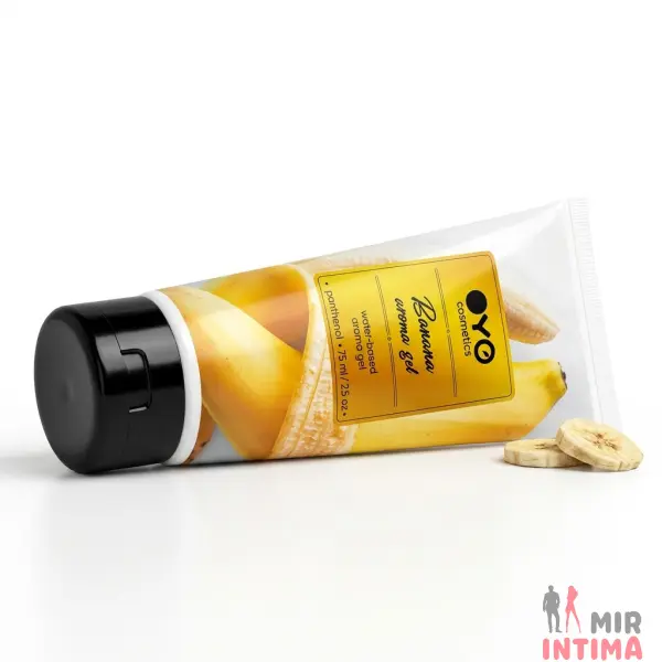 Универсальный ароматизированный увлажняюший гель-лубрикант OYO - Banana aroma gel, 75 ml - 1