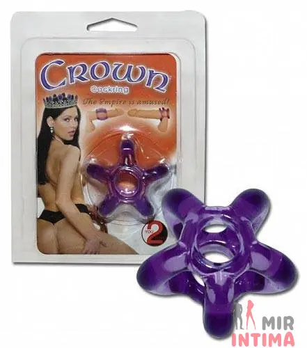 Эрекционное кольцо Crown Cockring Эрекционное кольцо Crown Cockring