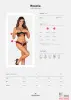 Комплект Obsessive Roxelia 2-pcs crotchless set - 4