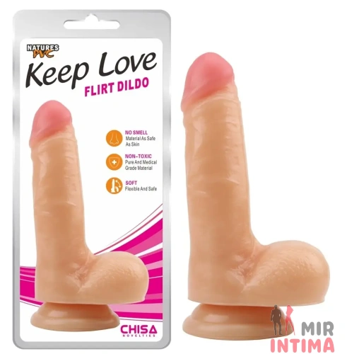Реалистичный фаллоимитатор Keep Love - Flirt Dildo Реалистичный фаллоимитатор Keep Love - Flirt Dildo