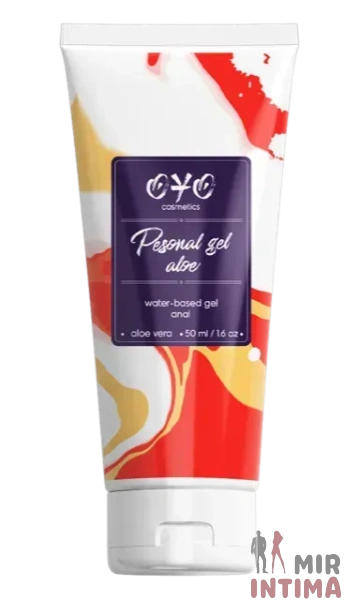 Анальный гель на водной основе OYO Personal Gel Aloe, 50 мл Анальный гель на водной основе OYO Personal Gel Aloe, 50 мл