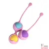 Вагинальные шарики Wooomy Love Pearls, силикон - 1