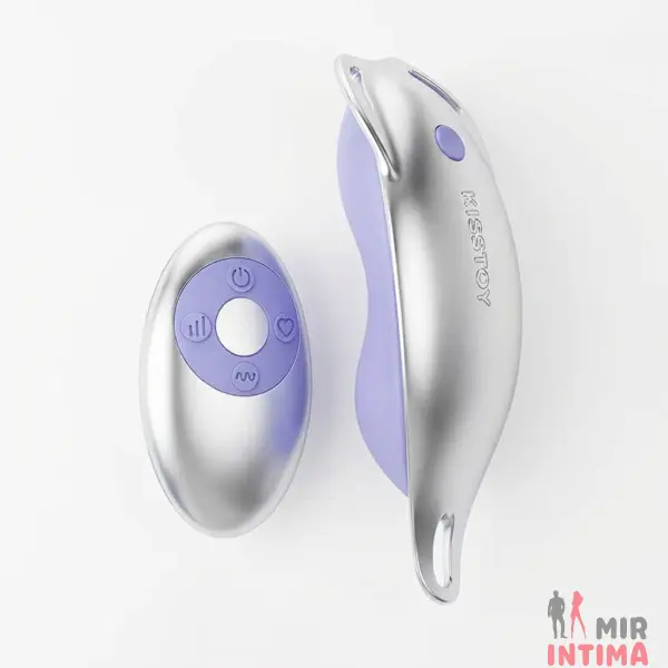 Женские-вибротрусики-Вибратор в трусики KISSTOY Viosecret с пультом, 11.4см - 1