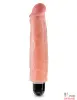 Реалистичный-женский-вибратор-Вибромассажер King Cock 7 Vibr Stiffy Flesh, 21,6х5 см