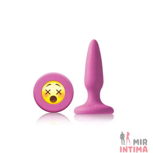 Пробка анальная NS Novelties Mojis Plug WTF 7х2 см Пробка анальная NS Novelties Mojis Plug WTF 7х2 см