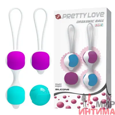 Набір вагінальних кульок PRETTY LOVE Orgasmic ball