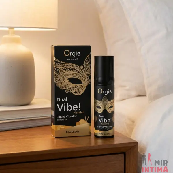 Жидкий вибратор DUAL VIBE - PINA COLADA, 15 мл - 3 Жидкий вибратор DUAL VIBE - PINA COLADA, 15 мл - 3