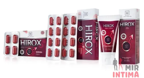 Возбуждающие таблетки Hirox Pills LHX Pharma, 16 шт.