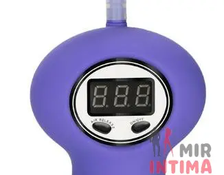 Автоматическая клиторальная помпа Automatic Intimate Pump Purple, 10х5 см