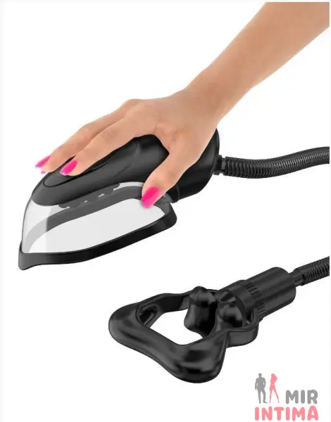 Вагинальная помпа с функцией вибрации Perfect Touch Vibr Pussy Pump Black - 6