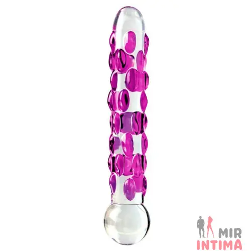 Стеклянный стимулятор Hand Blown Massager, 14,5х3,8 см Стеклянный стимулятор Hand Blown Massager, 14,5х3,8 см