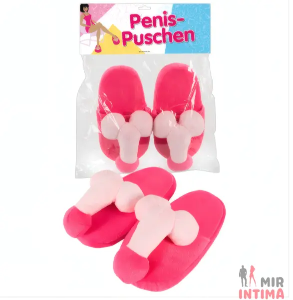 Комнатные тапочки для женщин SLIPPERS PENIS PINK - 4 Комнатные тапочки для женщин SLIPPERS PENIS PINK - 4