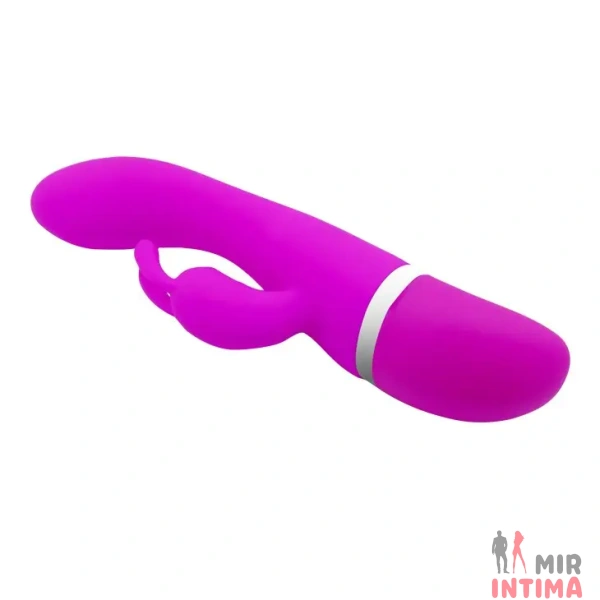 MIBI-014386-Гелевый-и-силиконовый-женский-вибратор - 2 Гелевый-и-силиконовый-женский-вибратор-Вибромассажер серии Pretty Love "FREDA" - 2