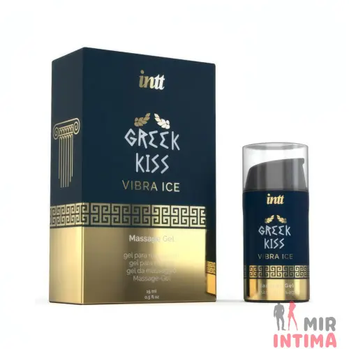 Охлаждающий анальный гель Greek Kiss, с ароматом мяты, 15 мл