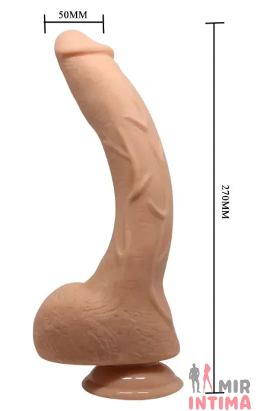 Реалистичный-женский-вибратор-Вибратор на присоске Penis Vibration, 27Х5 см - 7