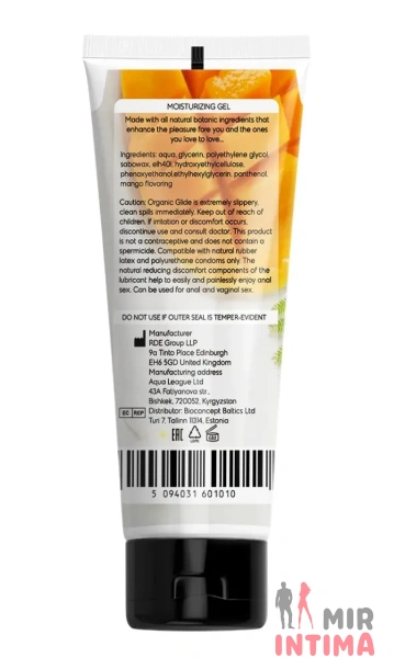 Универсальный ароматизированный увлажняюший гель-лубрикант OYO - Mango aroma gel, 75 ml - 1