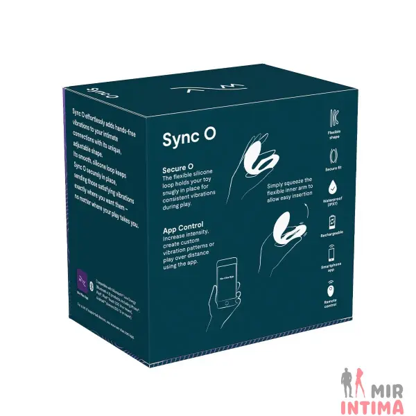 Смарт-вибратор для пар We-Vibe Sync O, 10 режимов - 8