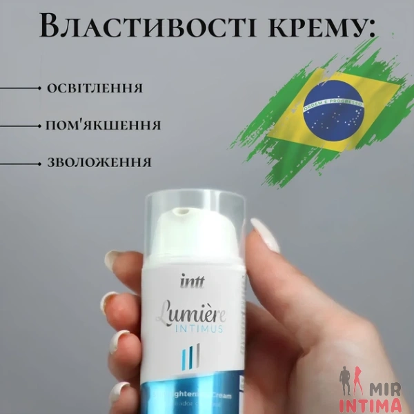 Крем осветляющий Intt Lumiere 15 мл, для тела та интимных зон - 3