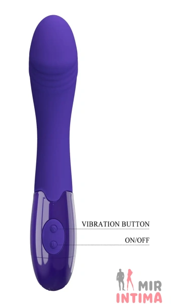 MIBI-014812L-Компьютерный-(Rabbit)-женский-вибратор - 6 Компьютерный-(Rabbit)-женский-вибратор-Вибратор Pretty Love ELEMENTAL для точки G, 30 режимов - 6