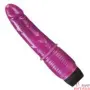 Гелевый-и-силиконовый-женский-вибратор-Вибратор Jelly Purple Relief, 180 x 35 mm - 1