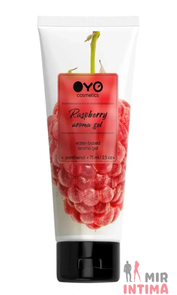 Универсальный ароматизированный увлажняюший гель-лубрикант OYO - Raspberry aroma gel, 75 ml