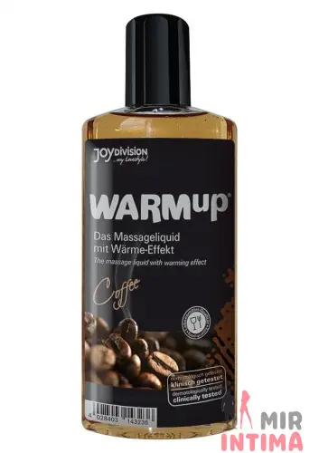 Согревающее массажное масло "WARMup", кофе, 150 мл