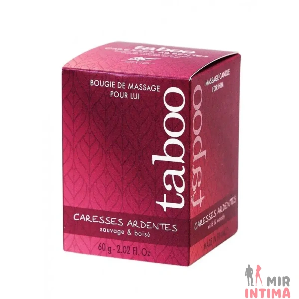 Массажная аромасвеча для женщин TABOO Caresses Ardentes, 60 гр - 2