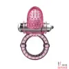 Эрекционное виброкольцо с язычком «Sweet Vibration Ring» - 1