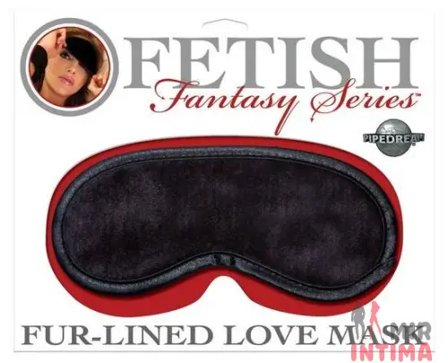 Меховая маска Fur-Lined Love Mask Меховая маска Fur-Lined Love Mask