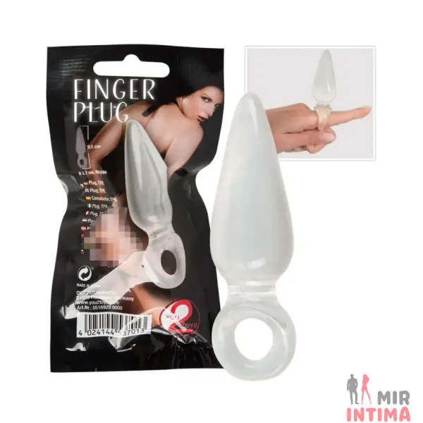 Минипробка на палец FINGER PLUG - 3 Минипробка на палец FINGER PLUG - 3