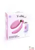 Роскошный стимулятор для пар V-Vibe Pink с ДУ - 9
