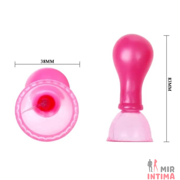 MIBI-036019-Женский-стимулятор-груди - 4 Женский-стимулятор-груди-Вибромассажер для груди BAILE - PUMP 7 функций вибрации - 4