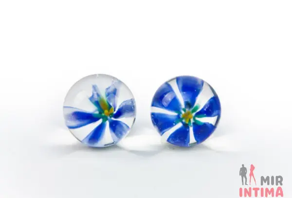 Вагинальные шарики из стекла TLC CyberGlass Ben Wa Balls - 5