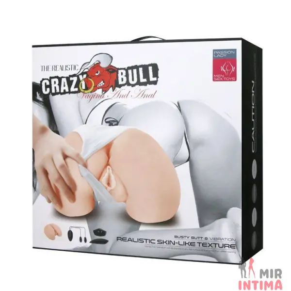 Вагина с вибрацией Crazy Bull - 5 Вагина с вибрацией Crazy Bull - 5