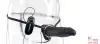 Полый страпон с функцией вибрации Fetish Fantasy Extreme 9 Vibrating Hollow, 22,8х4 см - 2