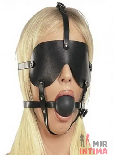 Маска с кляпом Gaggy Eyemask Маска с кляпом Gaggy Eyemask