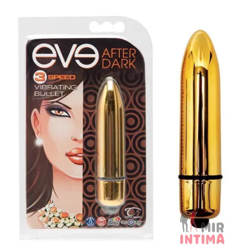 Женская-вибропуля-Вибропуля Eve After Dark Vibrating Bullet, 8,2х1,9 см