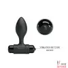Силиконовая вибропробка Vibro Butt Plug - 4 Силиконовая вибропробка Vibro Butt Plug - 4