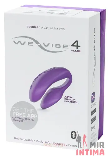 Вибратор для пары We-Vibe 4 Plus: App Only Model