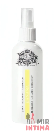 Оральный лубрикант Shots Ice Lubricant - Banana, 80 мл Оральный лубрикант Shots Ice Lubricant - Banana, 80 мл