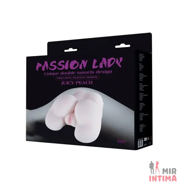Реалестичный мастурбатор с двумя отверстиями "Passion Lady Juicy Peach" - 3 Реалестичный мастурбатор с двумя отверстиями "Passion Lady Juicy Peach" - 3