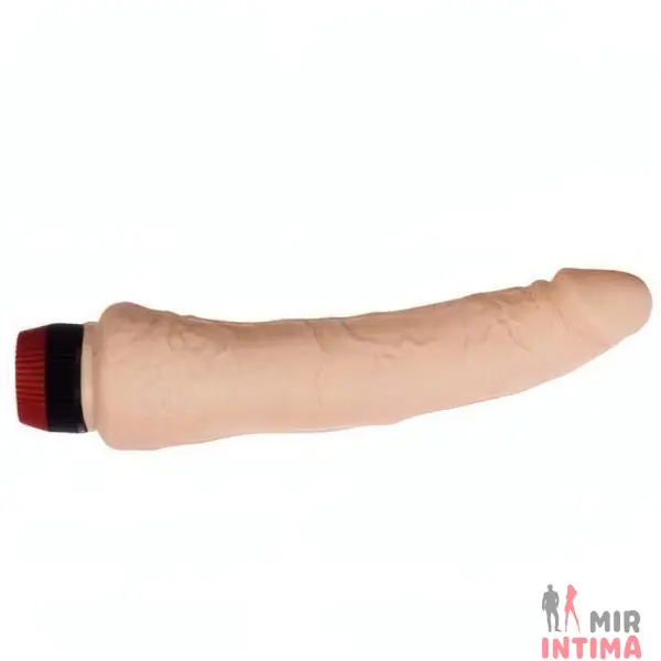 Реалистичный-женский-вибратор-Вибратор латексный Penetrating Pleasures P, 20X4 см - 2