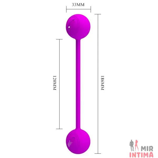Вагинальные шарики Pretty Love Kegel Ball III - 7