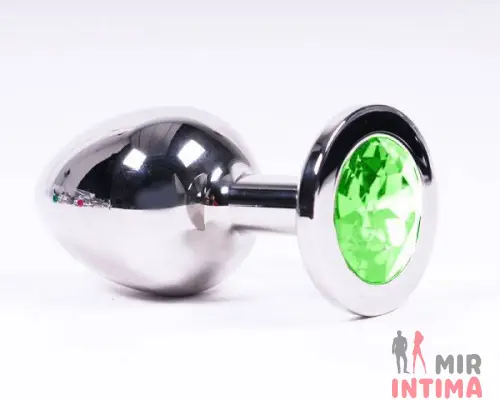 Анальная пробка с инкрустацией под Swarovski