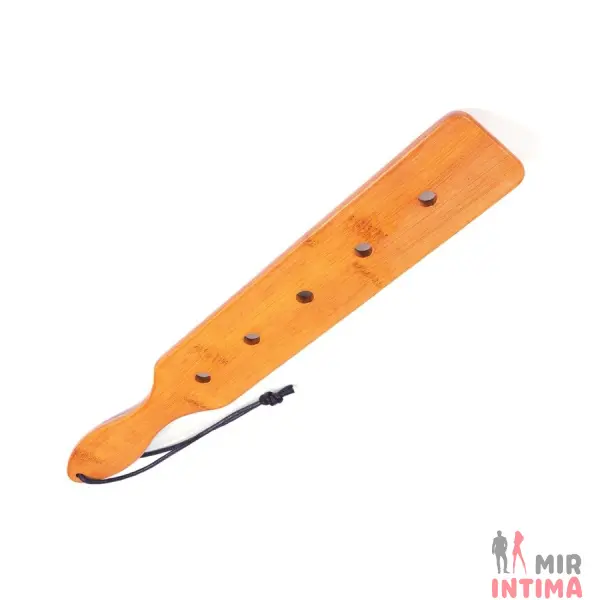 Падл Fetish Tentation — Paddle 5 Holes Bamboo - 2 Падл Fetish Tentation — Paddle 5 Holes Bamboo - 2
